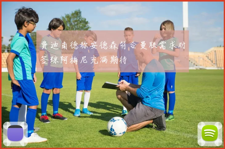 费迪南德称安德森符合曼联需求对签琼阿梅尼充满期待